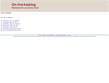 Tablet Screenshot of knihovna.ctesin.cz